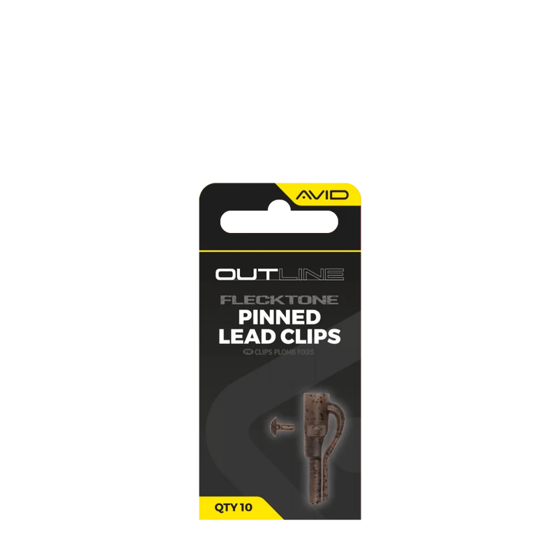 Lead Clip Avid Carp Outline FleckTone
