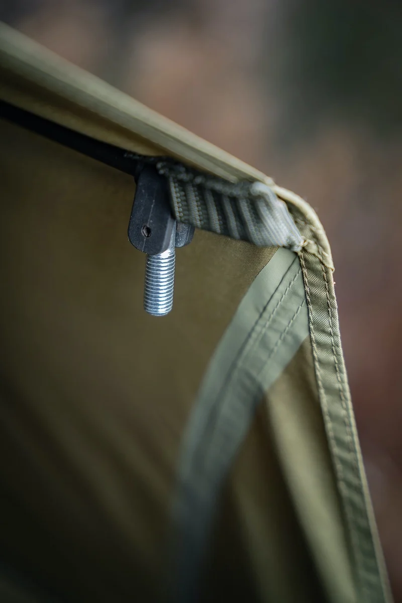 Progress - Graphite Brolly Shelter 50" – Visparaplu van 250cm met Zijwanden