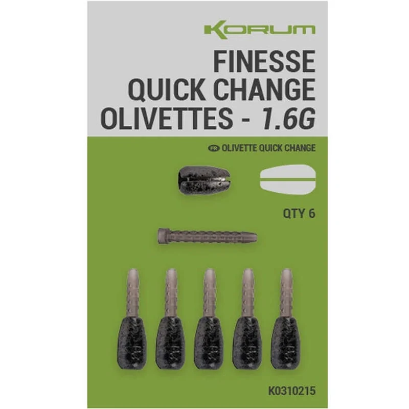 Finesse Quick-change Olivettes – Snelwisselolijflood - 🎁