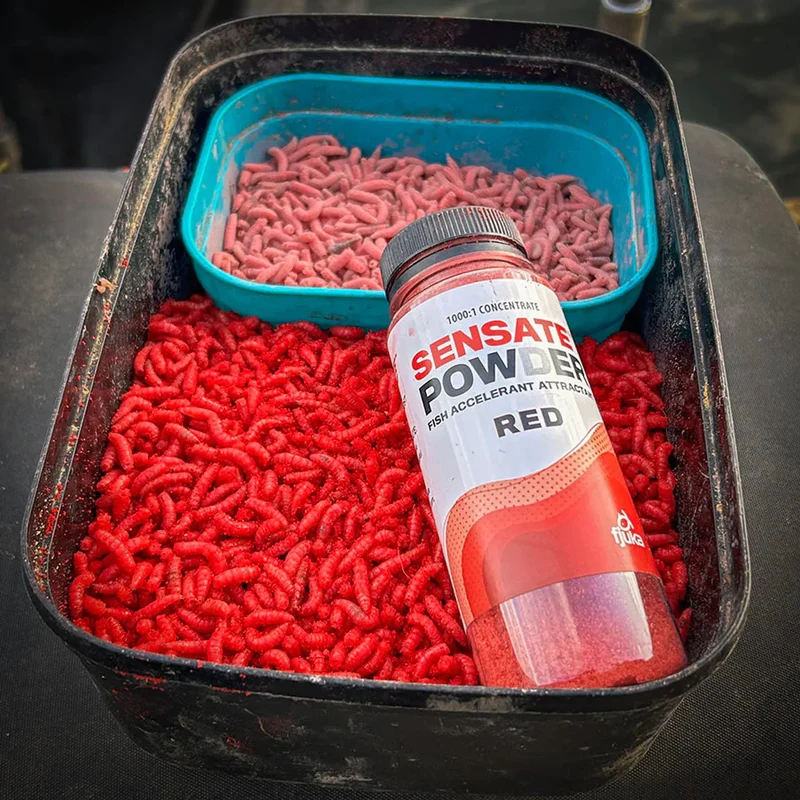Sensate Powder Fish Accelerant Bait Dye 100g – Kleurend Visstimulerend Poederadditief
