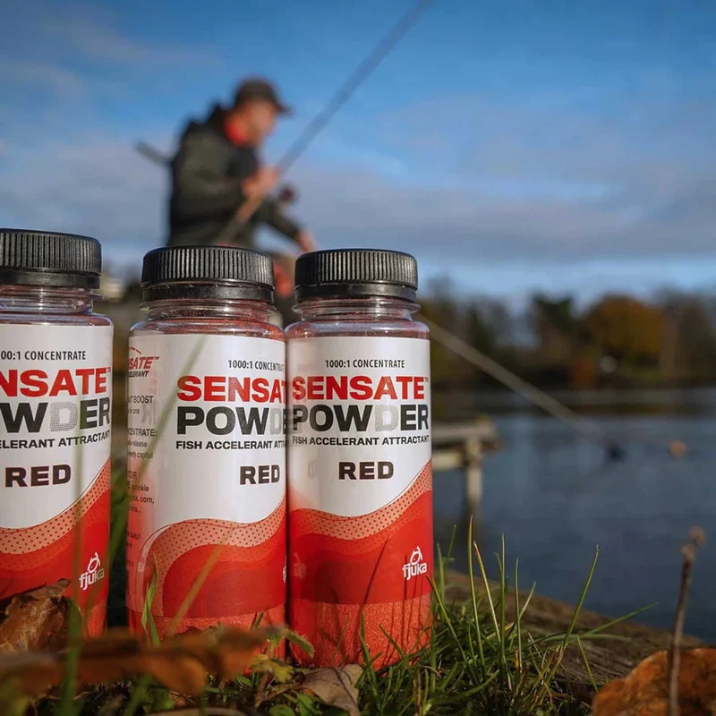 Sensate Powder Fish Accelerant Bait Dye 100g – Kleurend Visstimulerend Poederadditief
