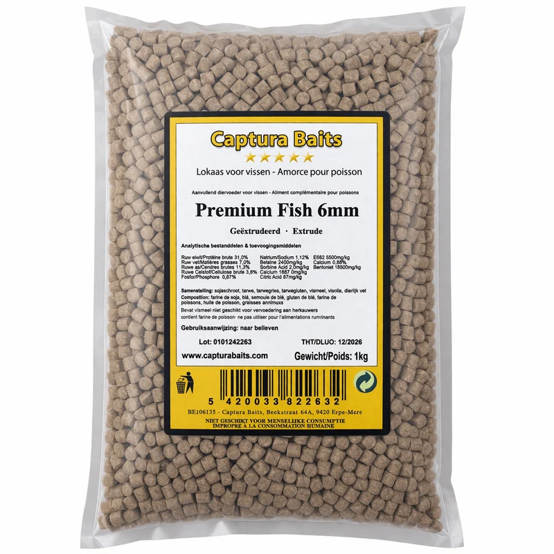 Premium Fish 1kg – Pellets