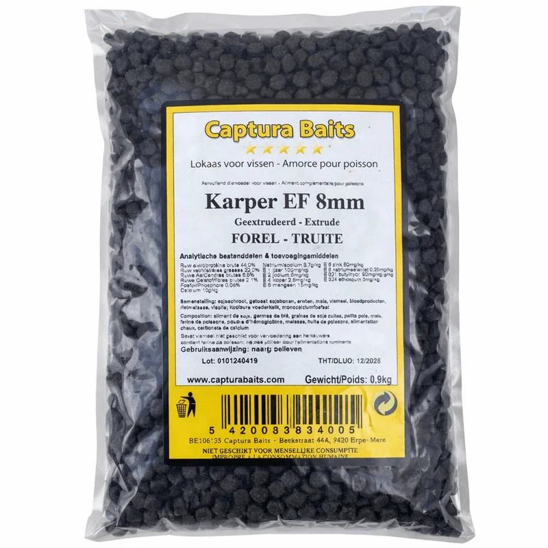 Karper EF 900g – Karperpellets