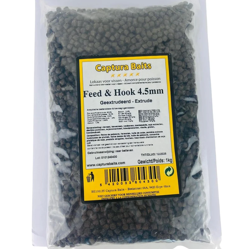 Feed & Hook 2.0 - 1kg – Voer- en Haakpellets