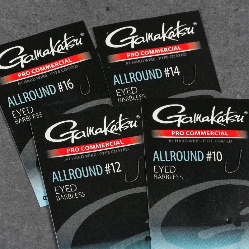 Pro Commercial Allround Eyed Barbless – Haak met Oog en zonder Weerhaak 💰
