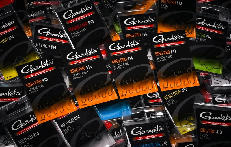 Pro Commercial King Pro Spade End Barbless – Haak met Bled en zonder Weerhaak 💰