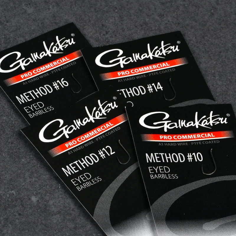 Pro Commercial Method Eyed Barbless – Haak met Oog en zonder Weerhaak - 🎁