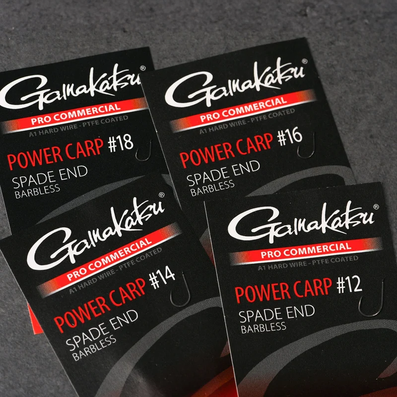 Pro Commercial Power Carp Spade Barbless – Haak met Bled en zonder Weerhaak 💰