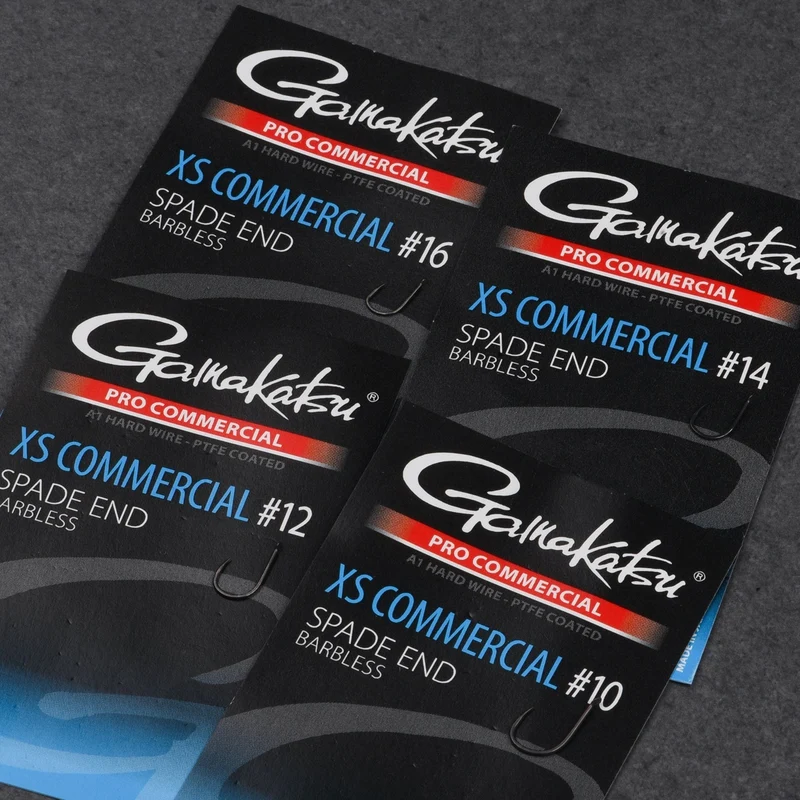 Pro Commercial XS Commercial Spade End Barbless – Haak met Bled en zonder Weerhaak