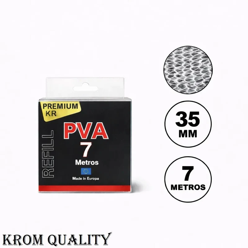 Recharge de filet PVA Krom Quality 35MM Refill 7M