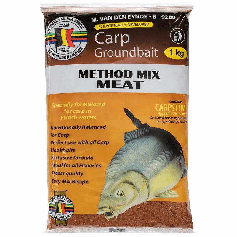 Method Mix Meat 1kg – Methodgrondvoer met Vleessmaak