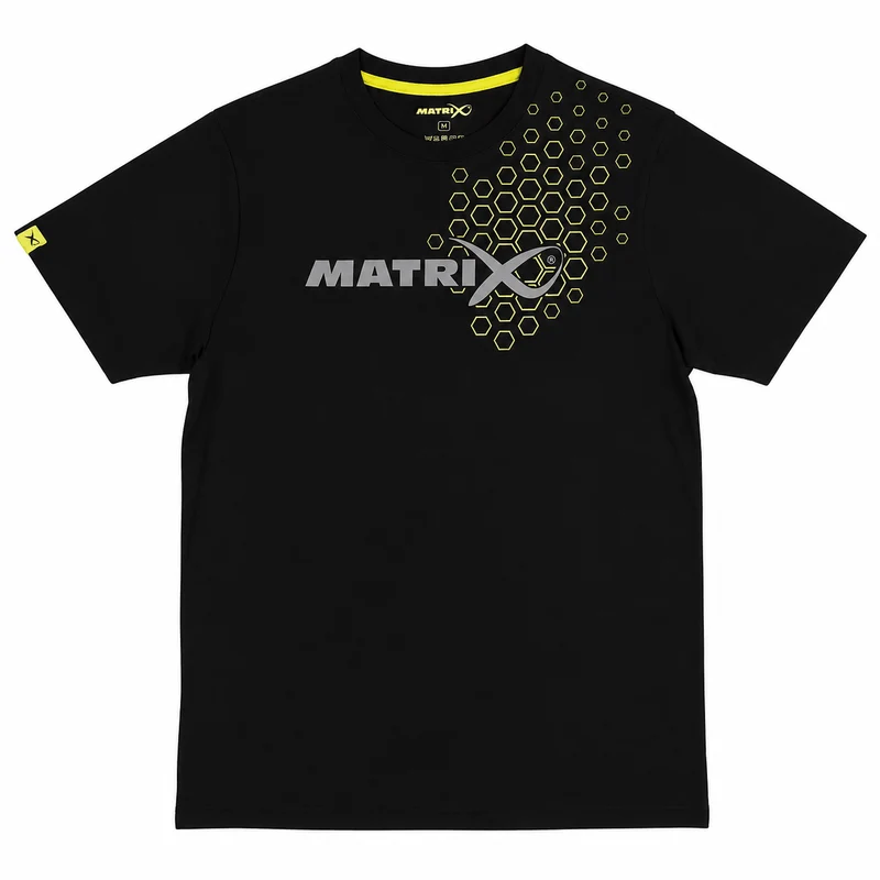Black Hex Print-t-shirt – T-shirt