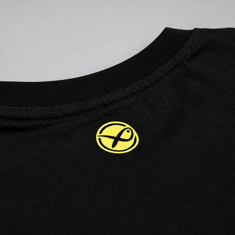 Black Hex Print-t-shirt – T-shirt