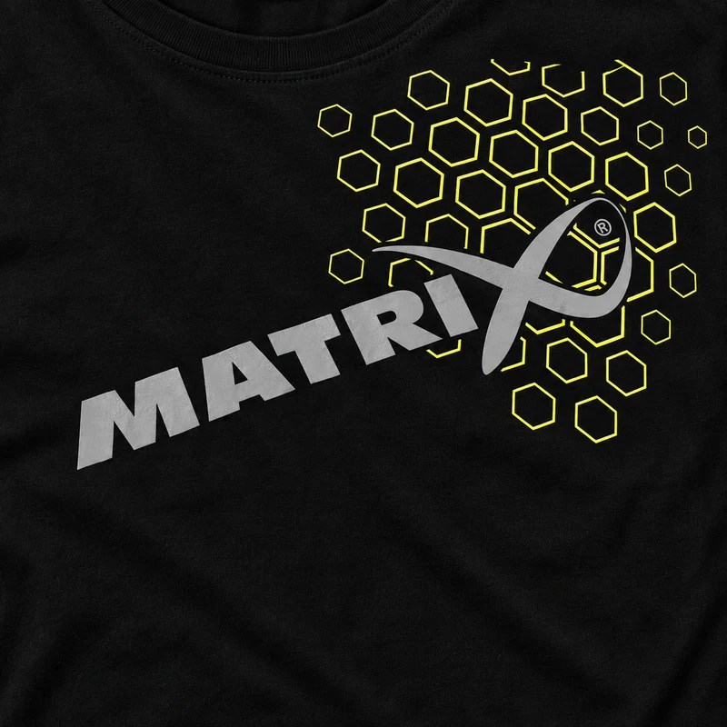 Black Hex Print-t-shirt – T-shirt