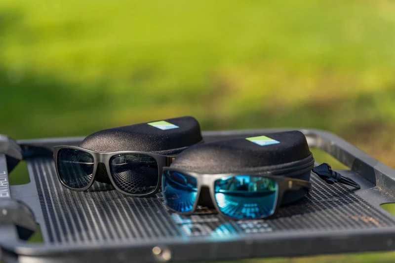 Inception Wrap Sunglasses - Ice Blue Lens – Zonnebril