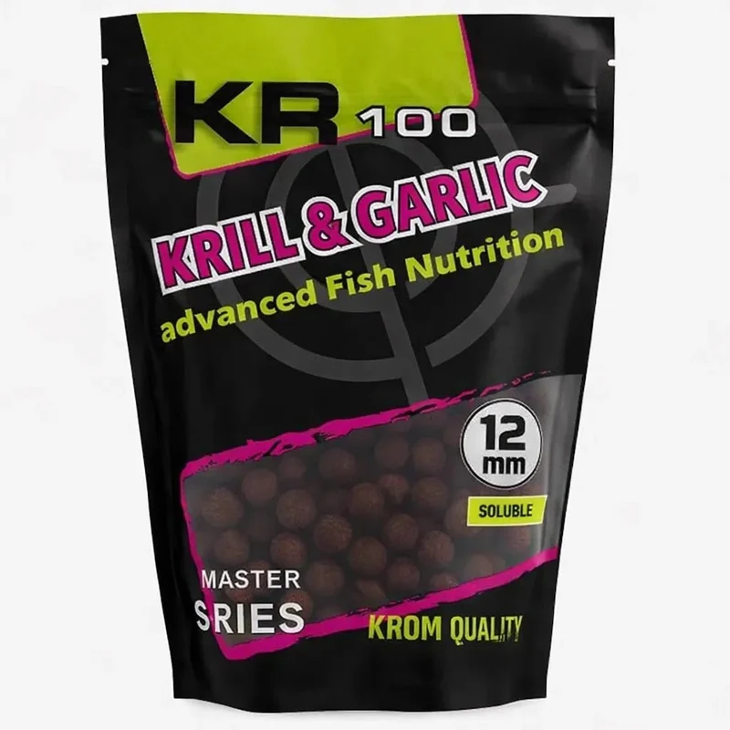 Bouillettes Solubles Krom Quality Krill & Garlic 12 mm 800 g