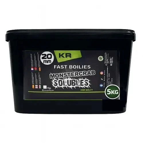 Bouillettes Solubles Krom Quality Monster Crab 20 mm 5 kg