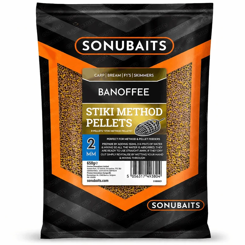 Stiki Method Pellets Flavoured - 650g – Gearomatiseerde Method Pellets