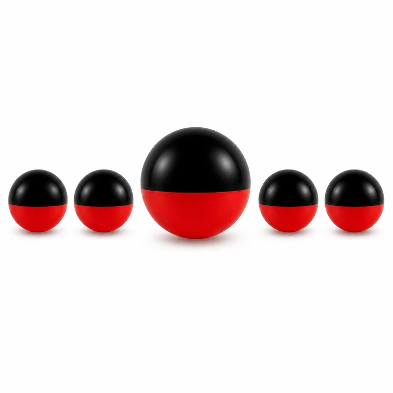 Crazy Softballs – Tweekleurige Kunstaasbolletjes