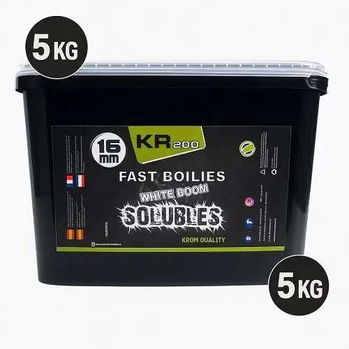 Bouillettes Solubles Krom Quality White Boom 16 mm 5 kg