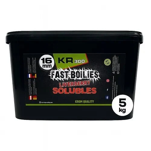 Bouillette Soluble Krom Quality LiverBerry 16 mm 5 kg
