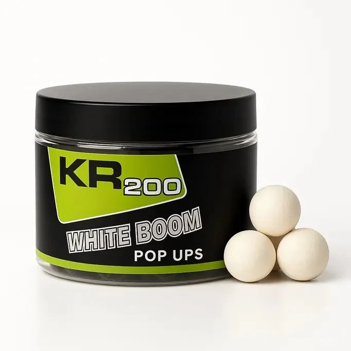 Pop Ups Krom Quality KR200 White Boom Blanc 20mm