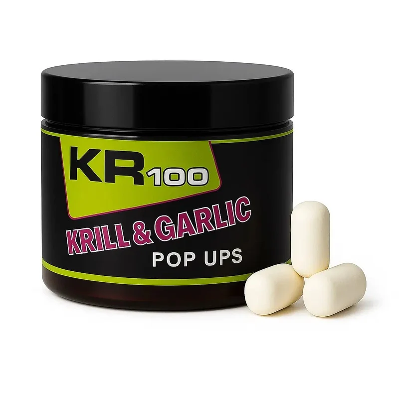Dumbells Pop Ups Krom Quality White Krill & Garlic