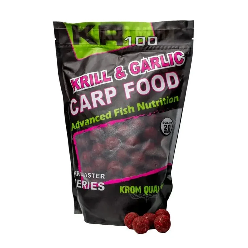 Bouillette Krom Quality KR100 Krill & Garlic 20 mm 800 g