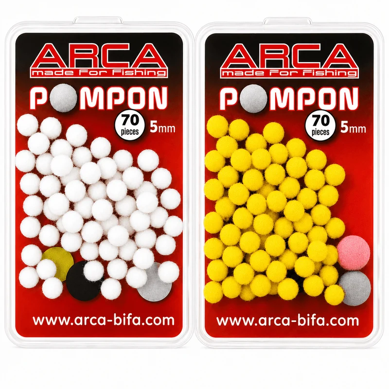 Pompon 5mm & 8mm – Kunstaasbolletjes (70 Stuks)