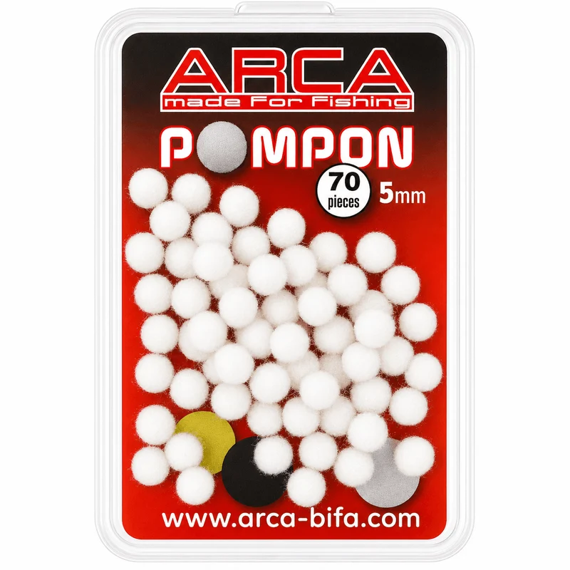 Pompon 5mm & 8mm – Kunstaasbolletjes (70 Stuks)