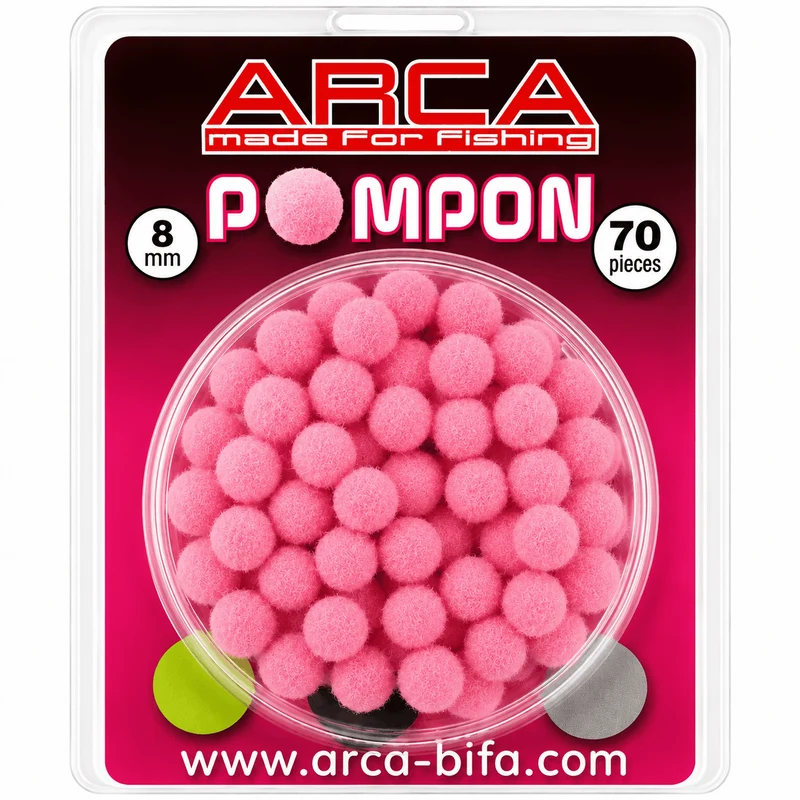Pompon 5mm & 8mm – Kunstaasbolletjes (70 Stuks)
