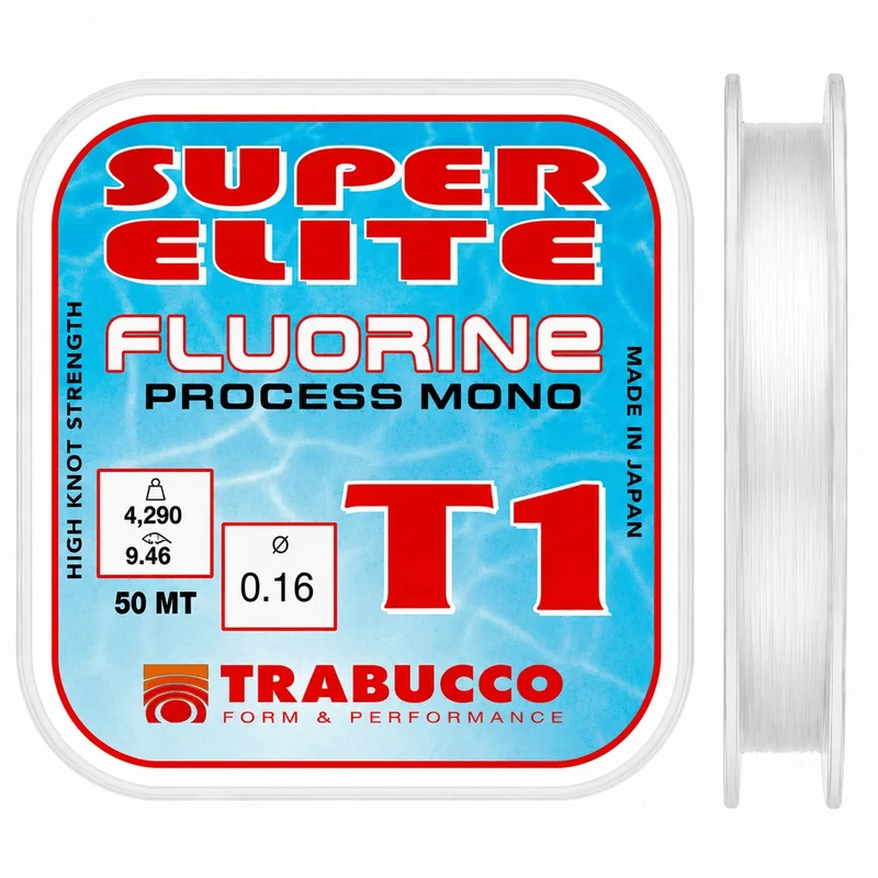 T1 Super Elite Fluorine 50m – Nylon Vislijn