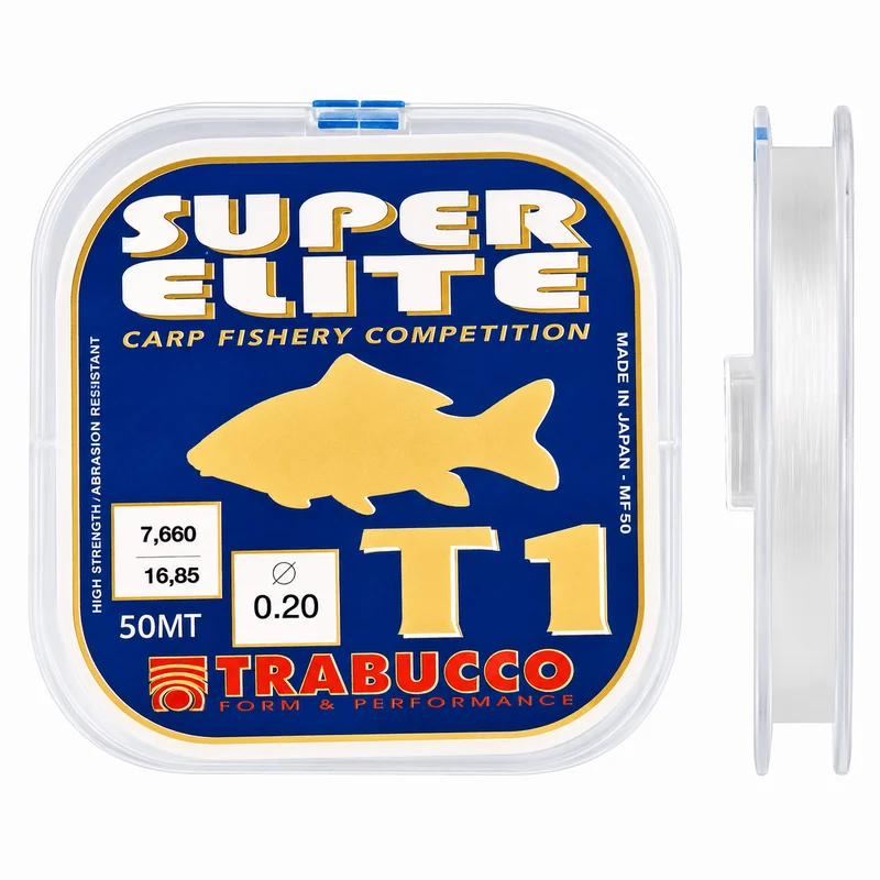 Super Elite T1 Carp 50m – Nylon Vislijn