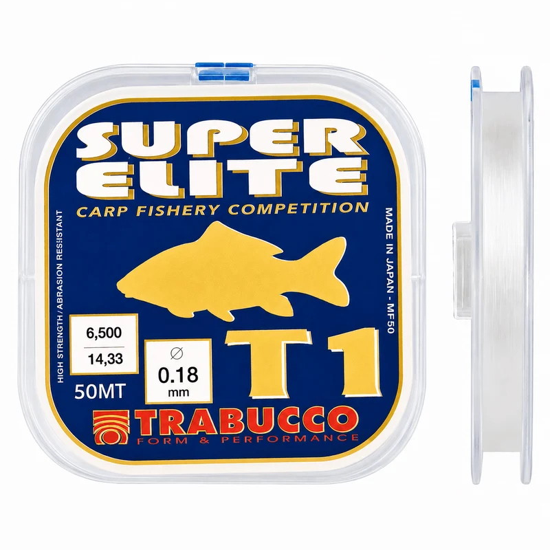 Super Elite T1 Carp 50m – Nylon Vislijn