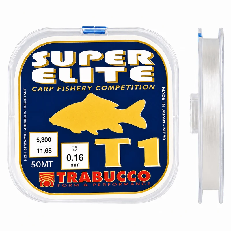 Super Elite T1 Carp 50m – Nylon Vislijn