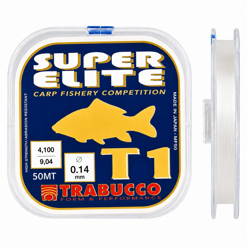 Super Elite T1 Carp 50m – Nylon Vislijn