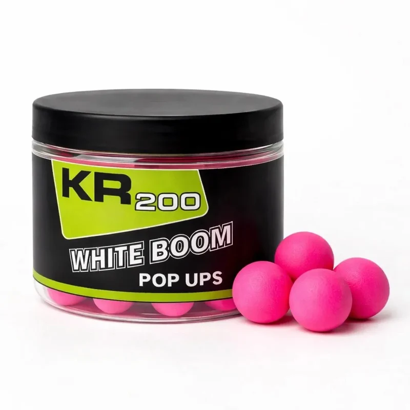 Pop Ups Krom Quality White Boom Pink 12 mm
