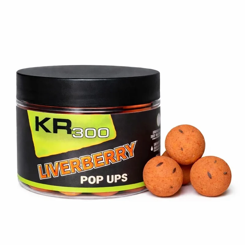 Pop Ups Krom Quality LiverBerry Bird Food 12 mm