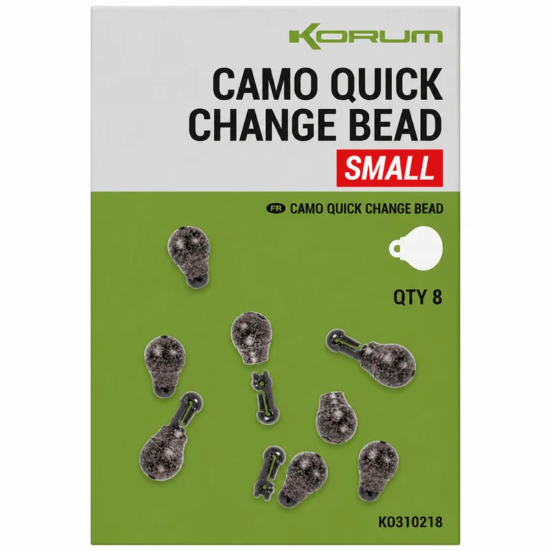 Camo Quick Change Bead Small – Snelwisselkralen (8 stuks)