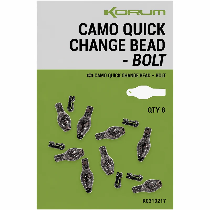 Camo Quick Change Bead Bolt – Snelwisselkralen (8 stuks)