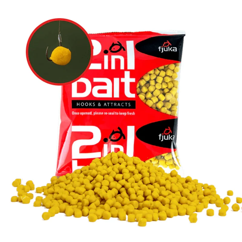Original 2 in 1 Bait 5mm – Voer- en Haakpellets 💰