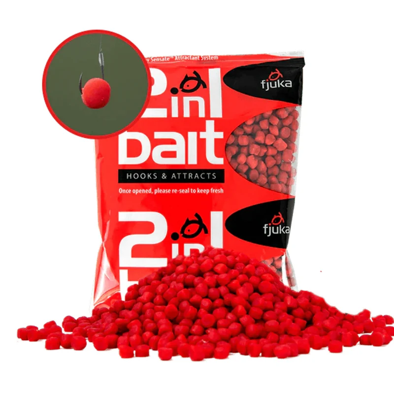 Original 2 in 1 Bait 5mm – Voer- en Haakpellets 💰