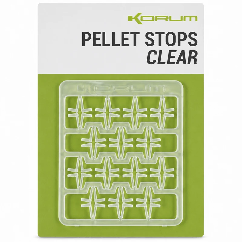 Pellet Stops Clear – Pelletstoppers (56 Stuks)
