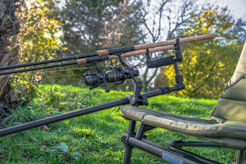 Any Chair XS Two Rod Arm & Rests – Feederarm met Steunen voor 2 Hengels