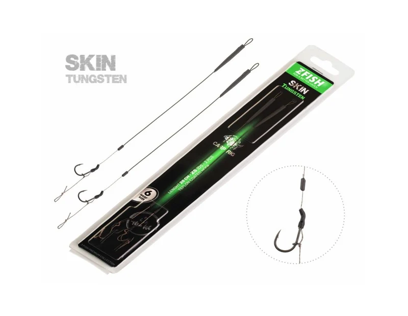 Hameçons montés Zfish Skin Tungsten Rig