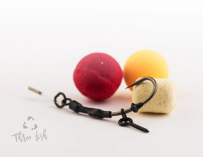 Hameçons montés Zfish Fluorocarbone Ronnie Rig