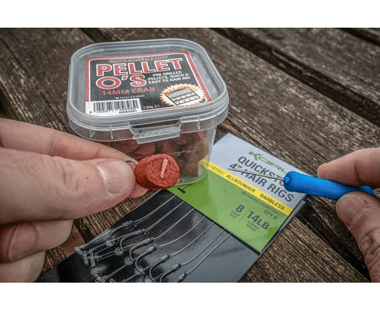 Supersteel Big Fish Quickstop Hair Rigs Barbless 15 Inch – 38 cm Onderlijnen met Quickstop en zonder Weerhaak