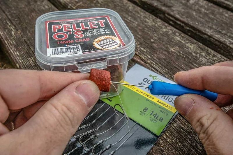 Supersteel Big Fish Quickstop Hair Rigs Barbless 15 Inch – 38 cm Onderlijnen met Quickstop en zonder Weerhaak