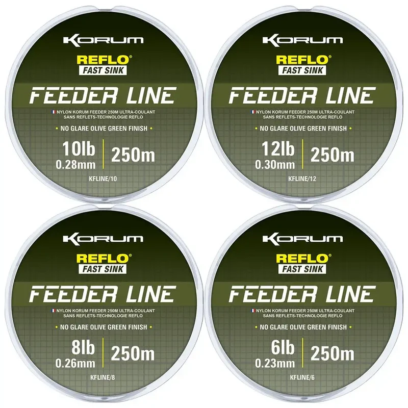 Feeder Line 250m – Nylon Feederlijn 💰