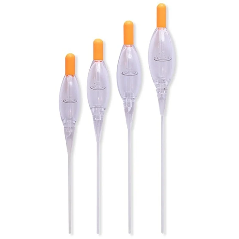 In-line Shallow Crystal Floats – Ondiepwaterdobber (10 stuks)